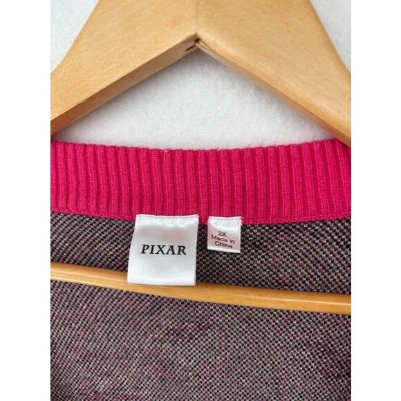 Disney Pixar Toy Story 3 Lotso Bear & Strawberries Cardigan Sweater‎ Size 2X - Picture 2 of 8